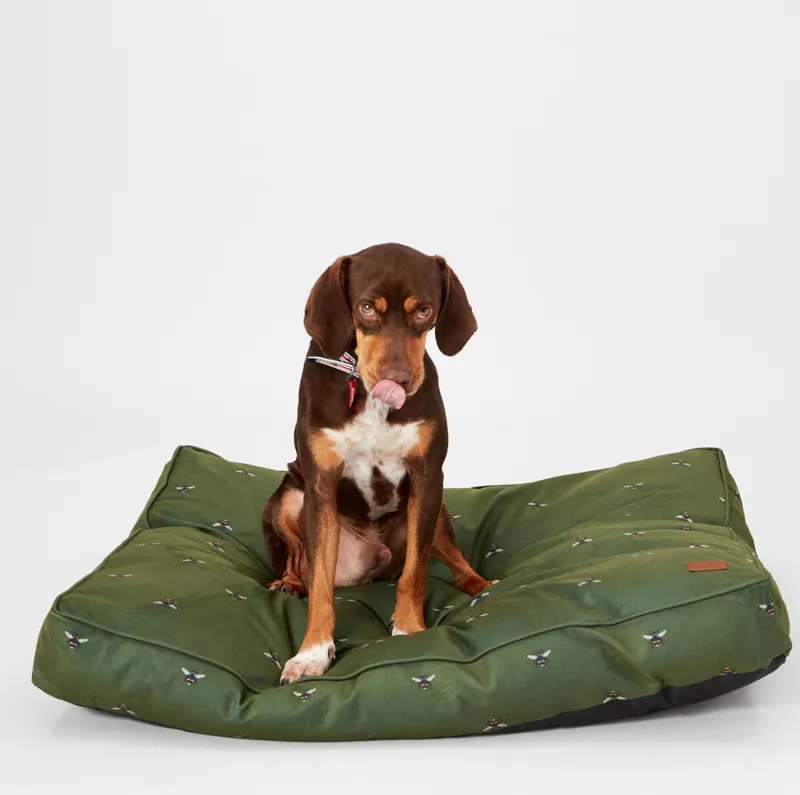 Joules Bee Print Dog Mattress-3